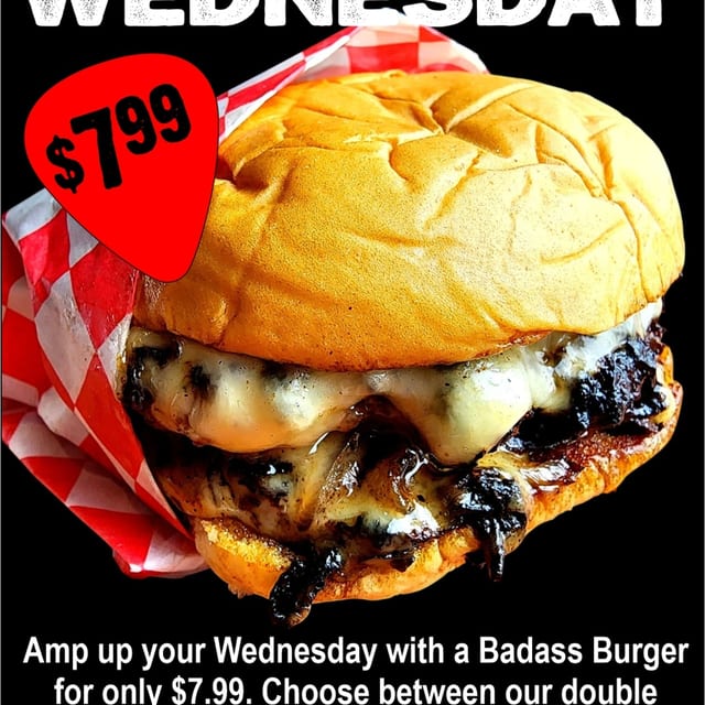 Badass Burger Wednesdays