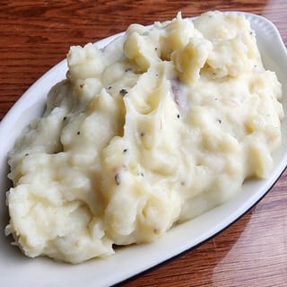 Side-Mashed Potatoes
