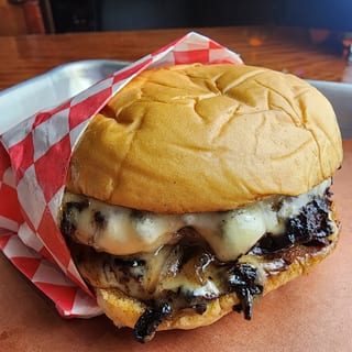 Fried Onion Burger-Double