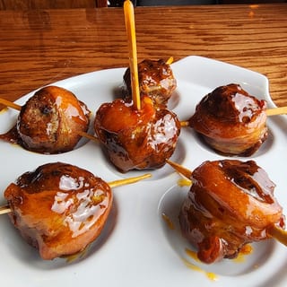 Bacon Wrapped Meatballs